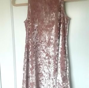 Girls size 8/10 velvet dress